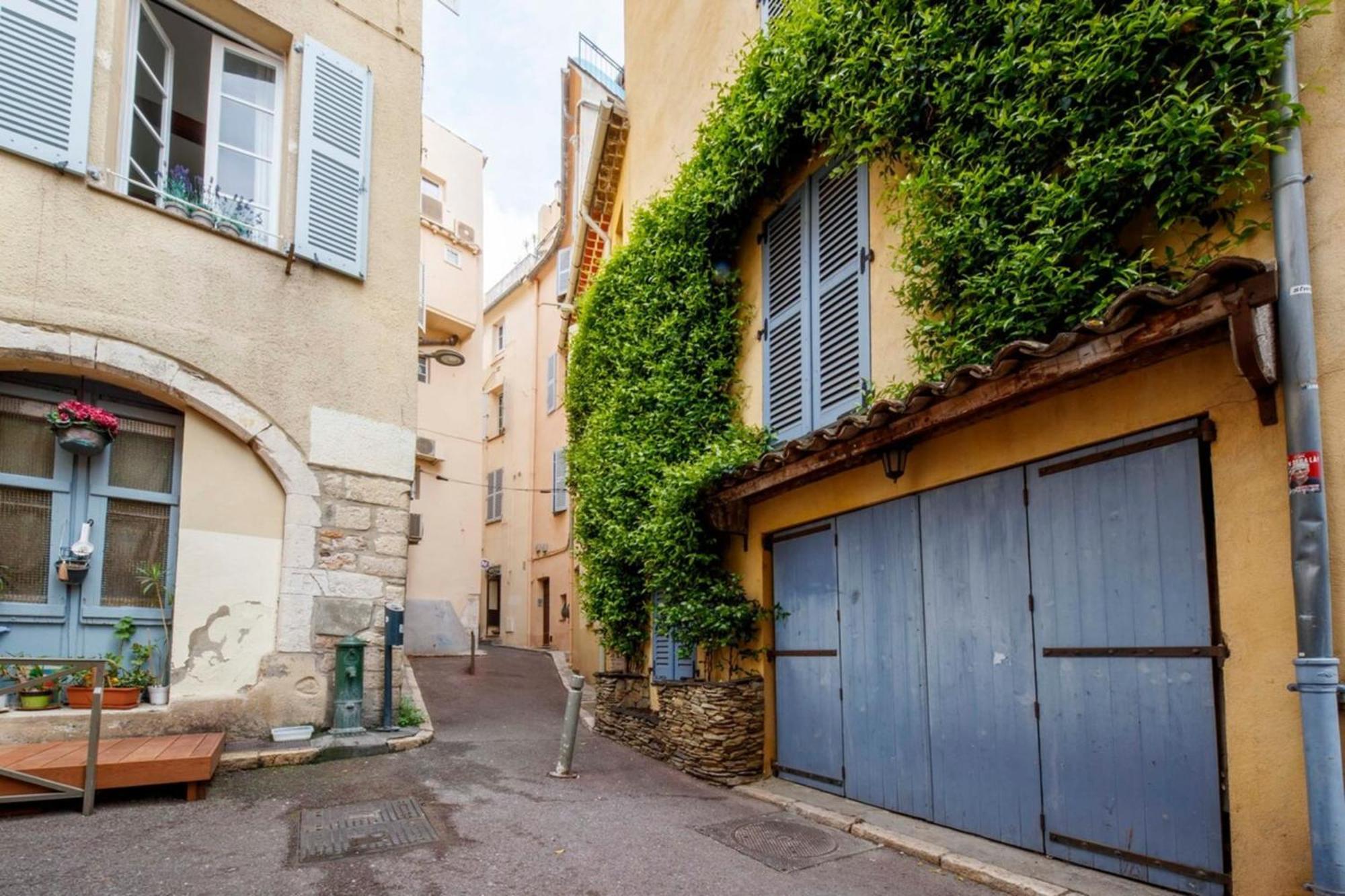 06M - Old Antibes Beautiful Duplex Terrace With Sea View 아파트 외부 사진
