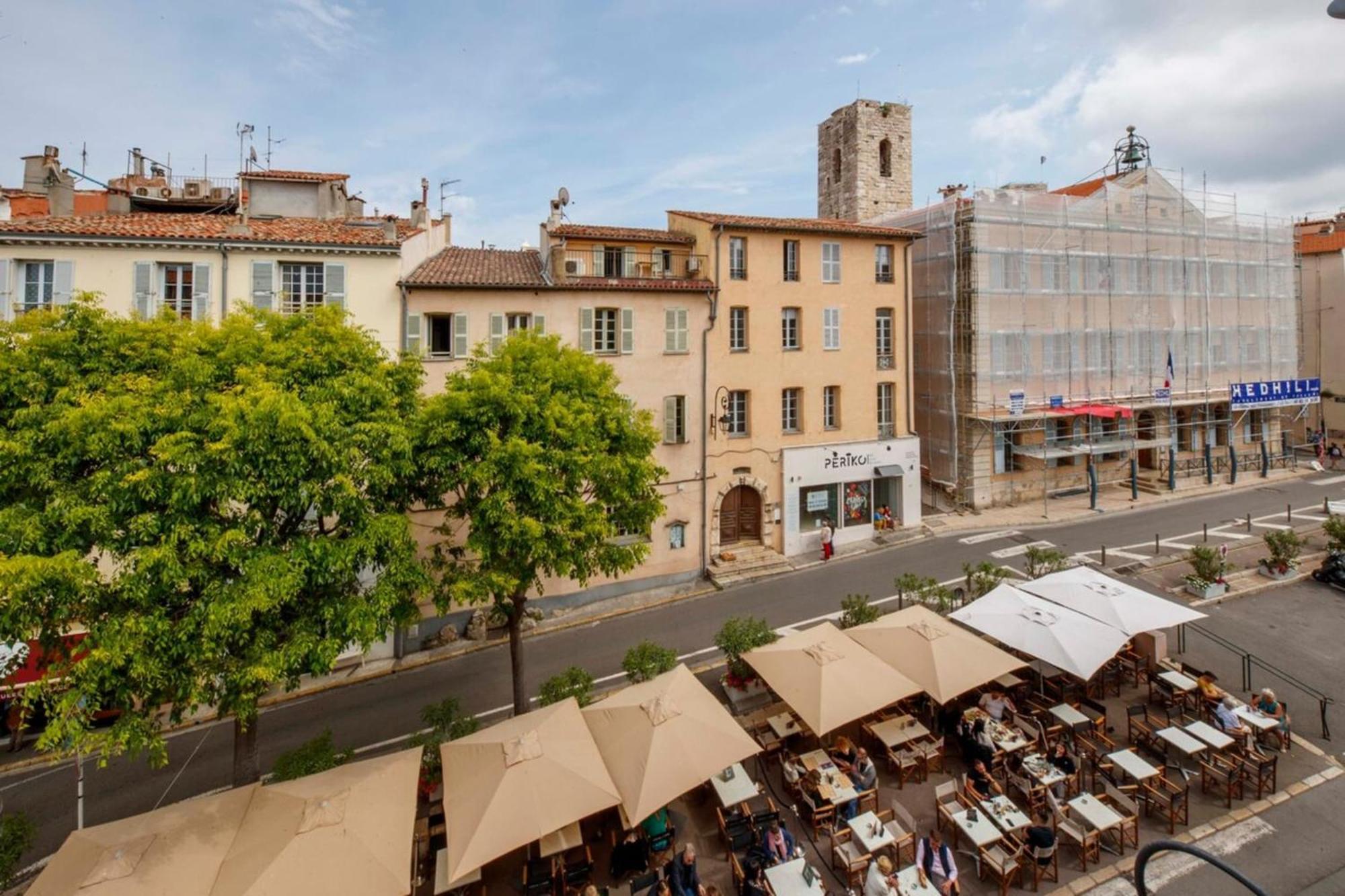 06M - Old Antibes Beautiful Duplex Terrace With Sea View 아파트 외부 사진