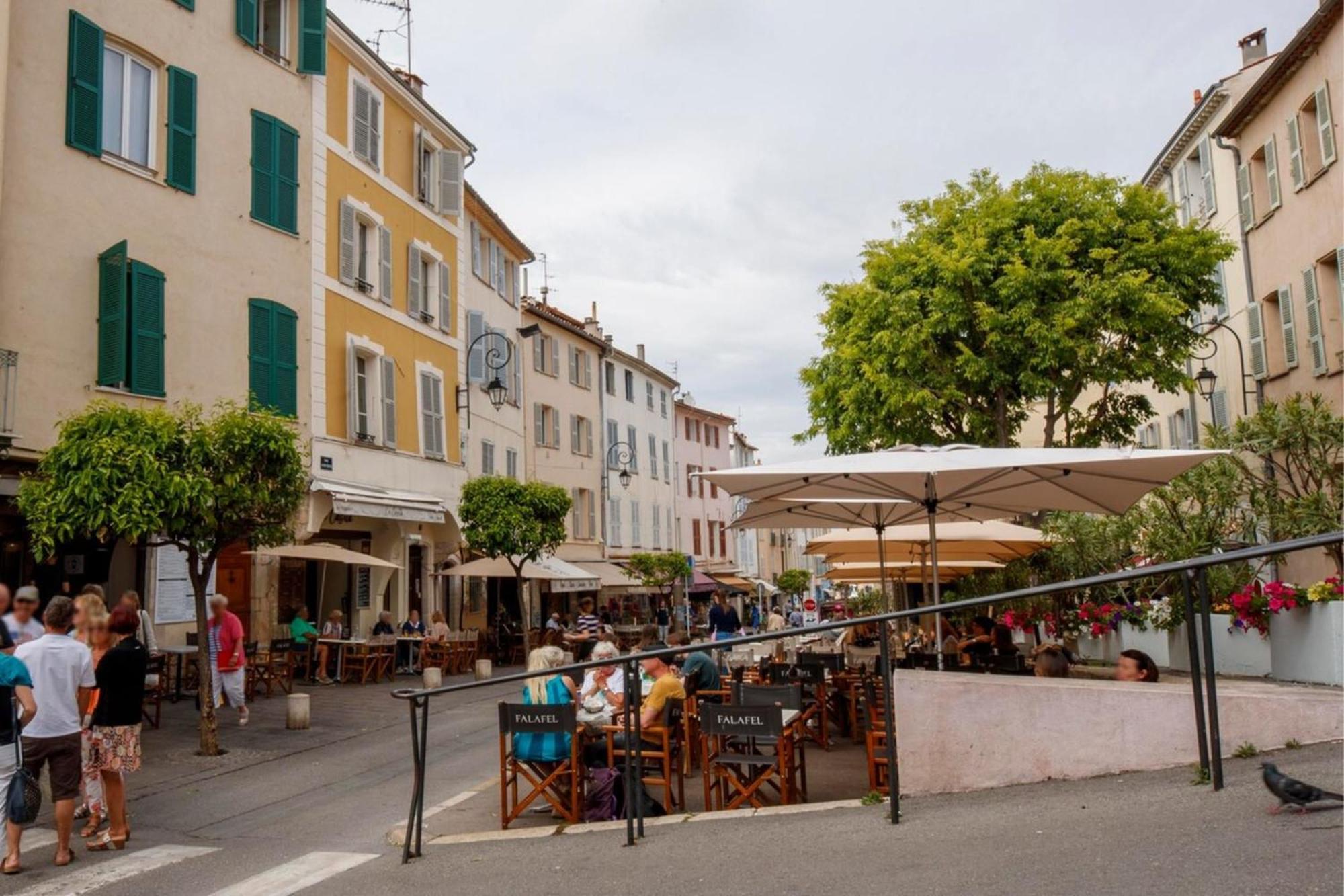 06M - Old Antibes Beautiful Duplex Terrace With Sea View 아파트 외부 사진
