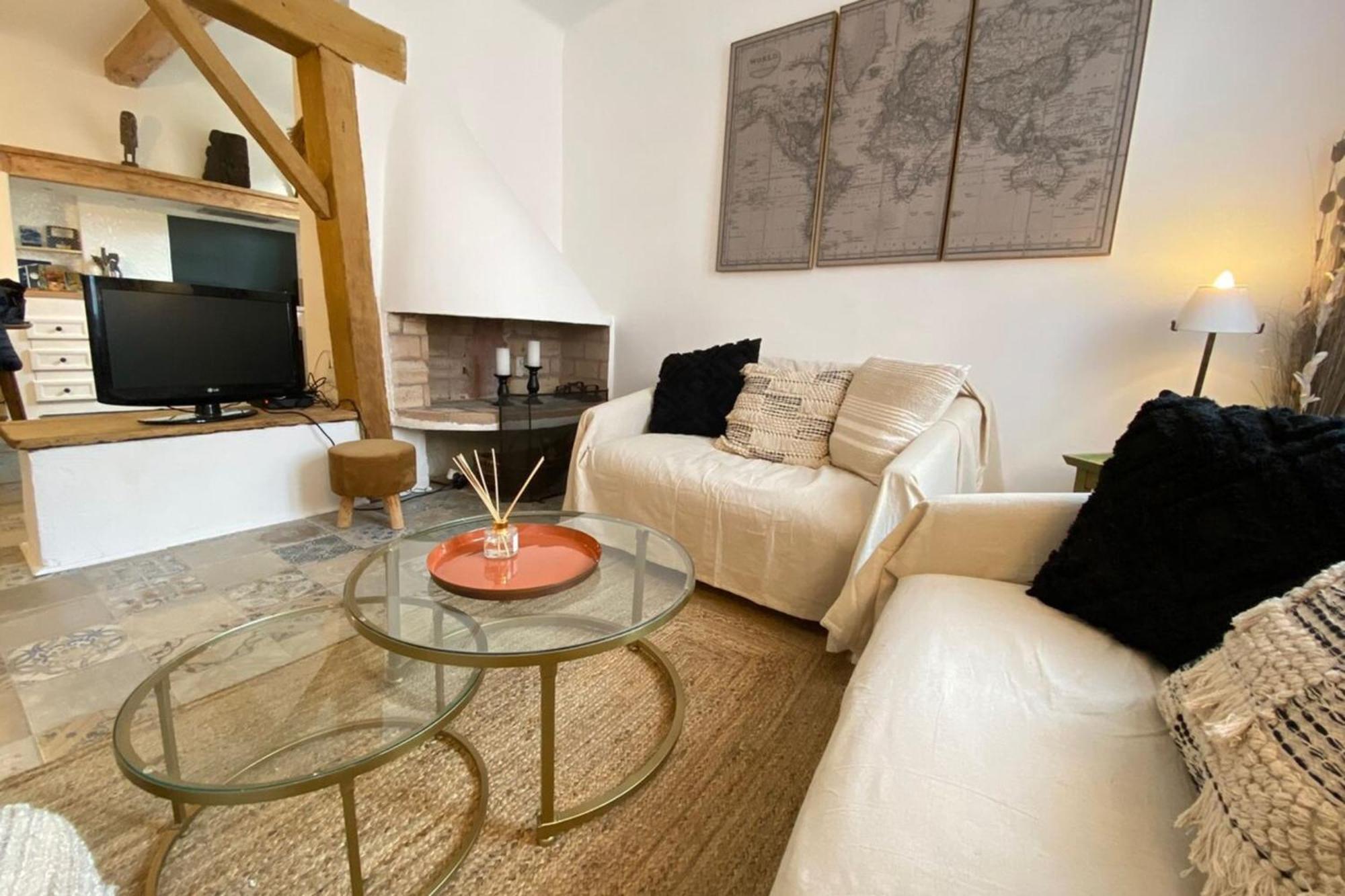 06M - Old Antibes Beautiful Duplex Terrace With Sea View 아파트 외부 사진