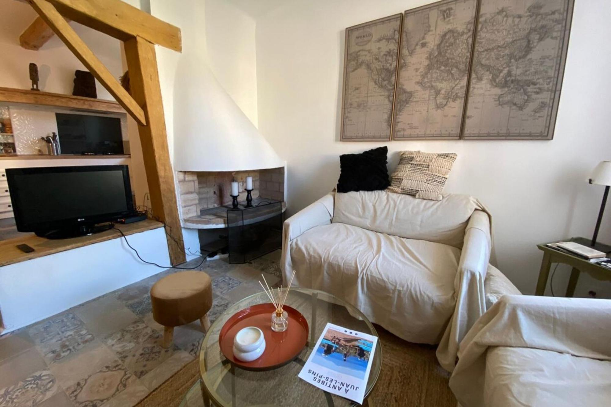 06M - Old Antibes Beautiful Duplex Terrace With Sea View 아파트 외부 사진