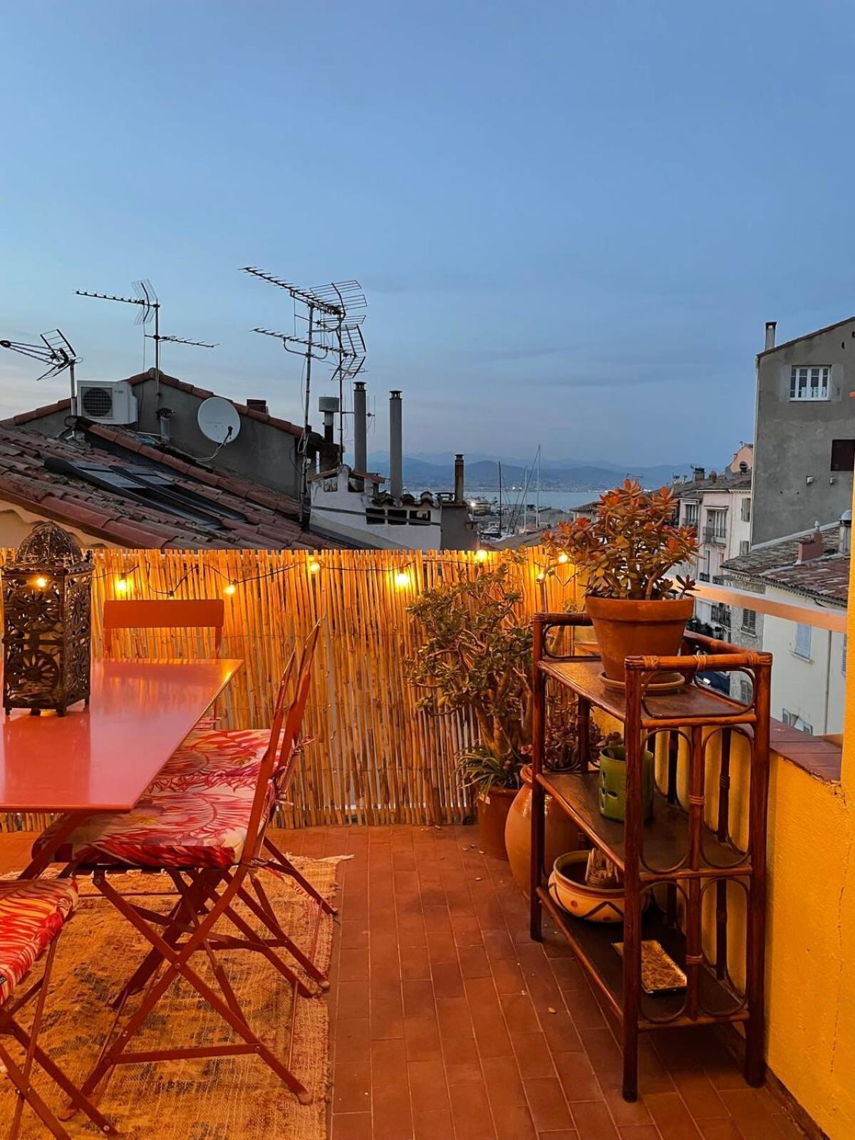 06M - Old Antibes Beautiful Duplex Terrace With Sea View 아파트 외부 사진