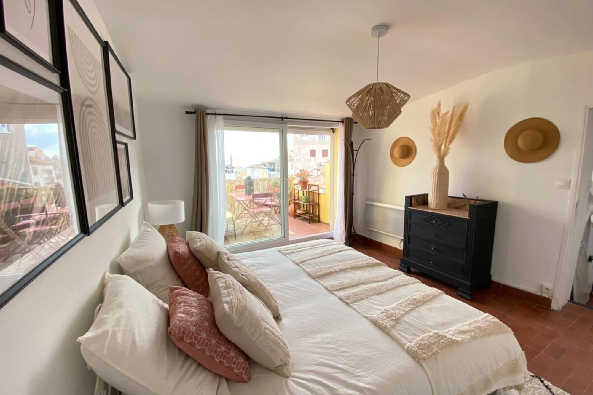06M - Old Antibes Beautiful Duplex Terrace With Sea View 아파트 외부 사진