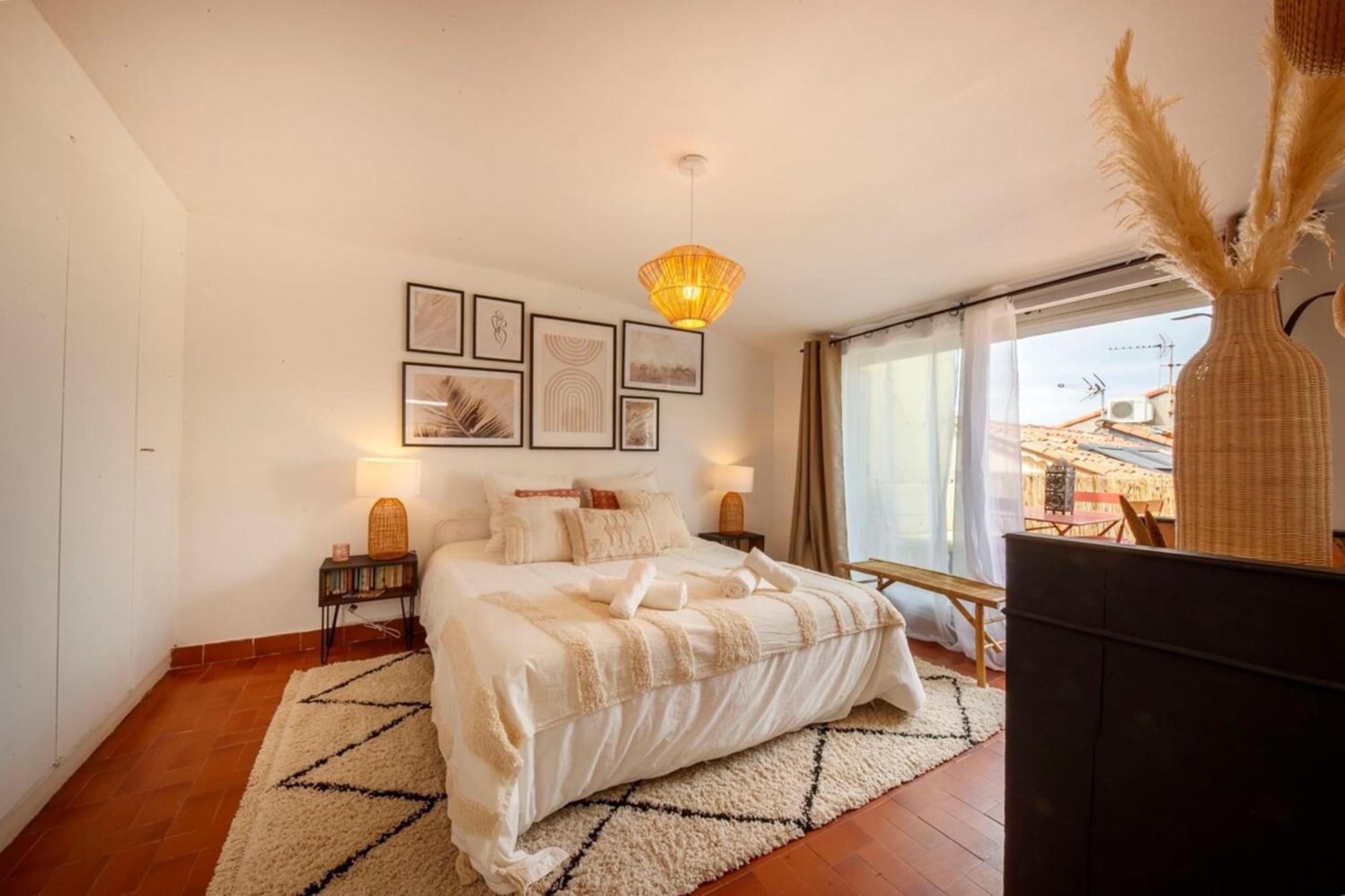 06M - Old Antibes Beautiful Duplex Terrace With Sea View 아파트 외부 사진