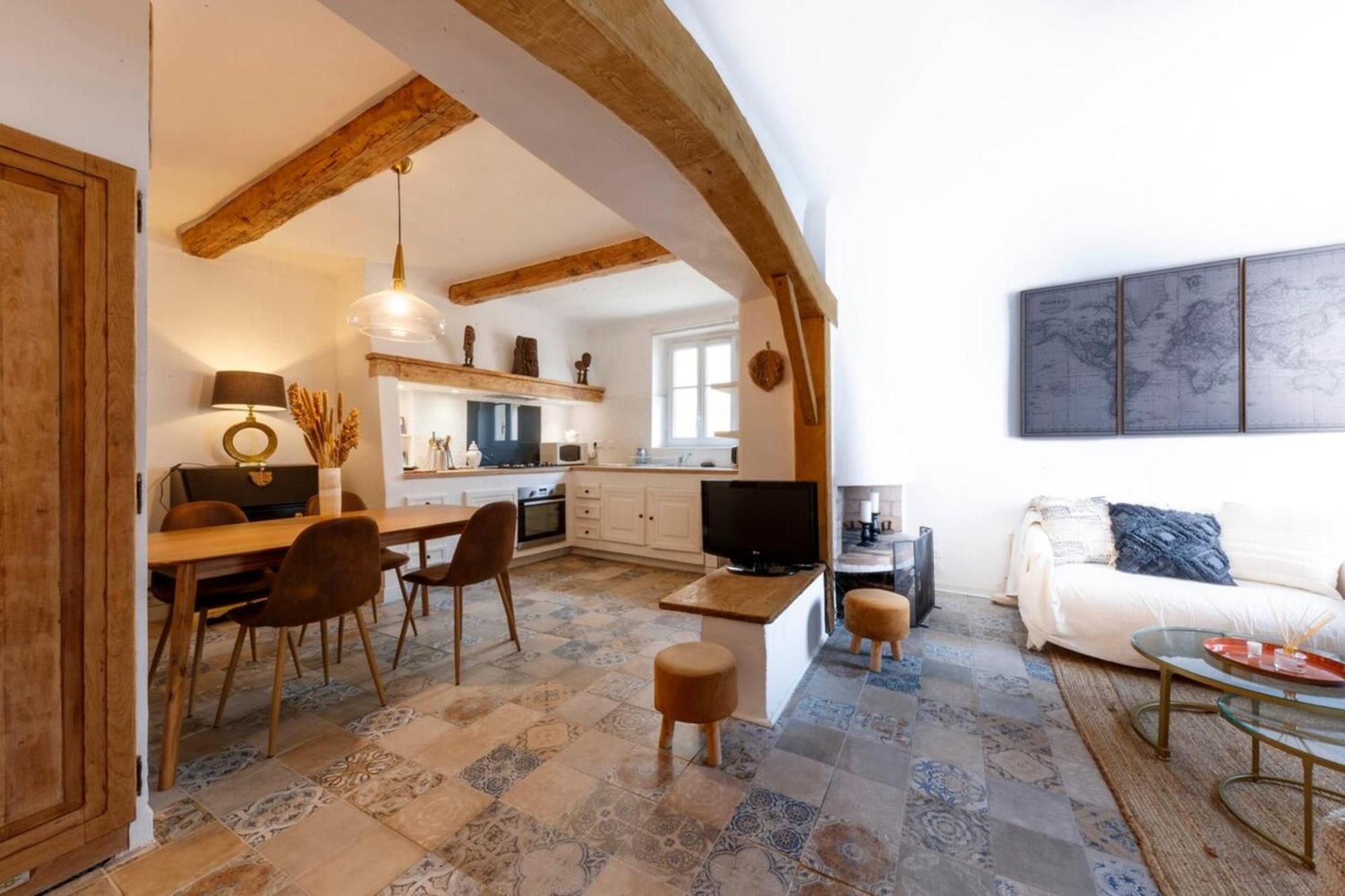 06M - Old Antibes Beautiful Duplex Terrace With Sea View 아파트 외부 사진