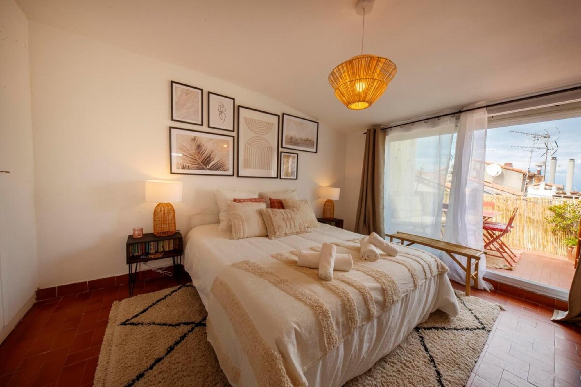 06M - Old Antibes Beautiful Duplex Terrace With Sea View 아파트 외부 사진