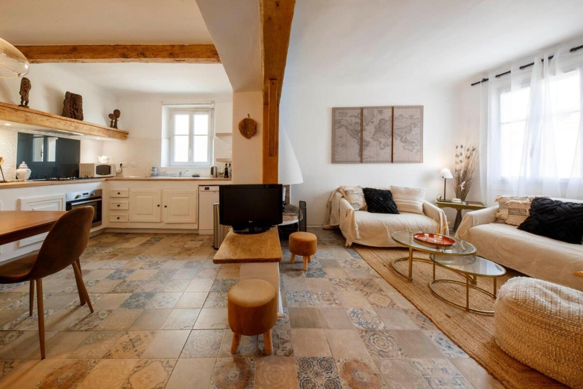 06M - Old Antibes Beautiful Duplex Terrace With Sea View 아파트 외부 사진